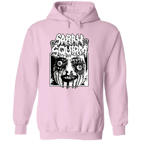 Sarah Squirm Metal Face Horror Hoodie - Image 5