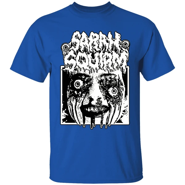 Sarah Squirm Metal Face Horror Shirt - Image 7