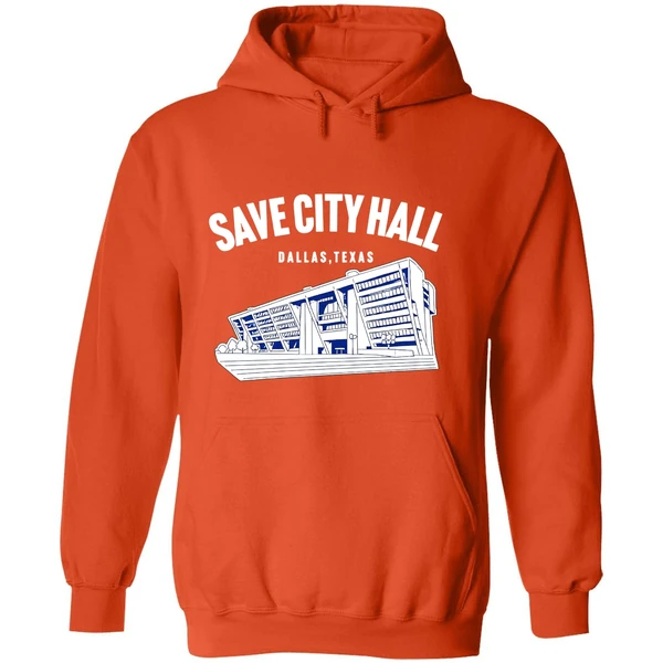 Save City Hall Dallas Texas Hoodie - Image 6