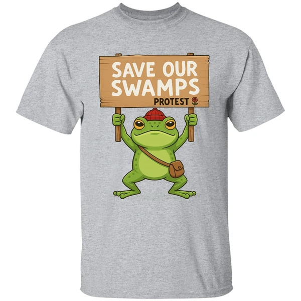 Save Our Swamps Protest Frog Portland Shirt