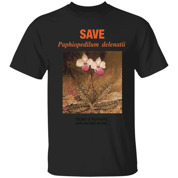 Save Paphiopedilum Delenatii Slipper Of Aphrodite Rare Scented Orchid Shirt - Image 7
