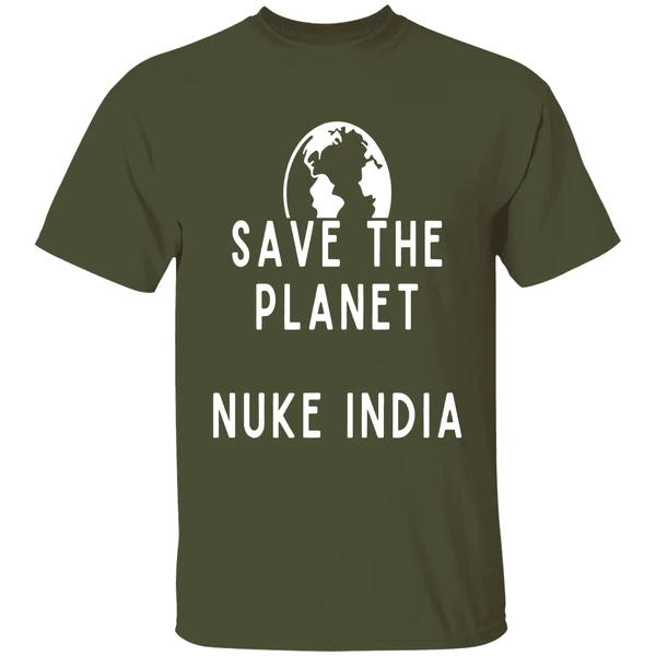 Save The Planet Nuke India Shirt - Image 4