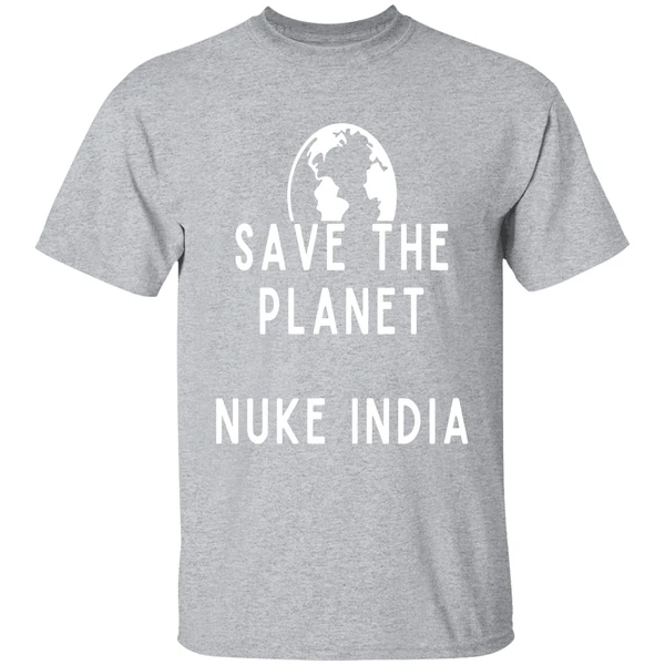 Save The Planet Nuke India Shirt - Image 9