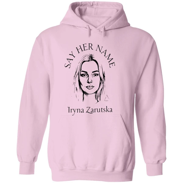 Say Her Name Iryna Zarutska Ukrainian Hoodie - Image 5