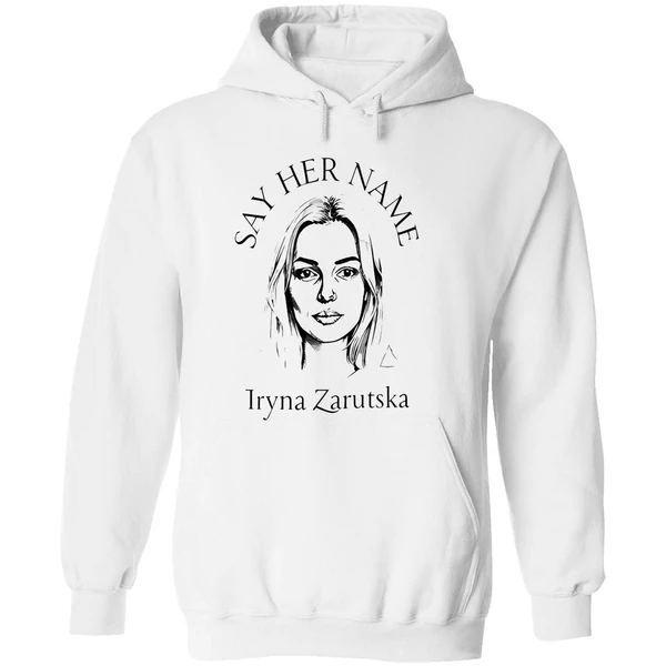 Say Her Name Iryna Zarutska Ukrainian Hoodie - Image 8