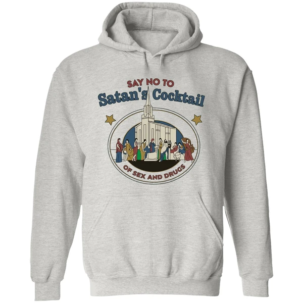 Say No To Satan's Cocktail Of Sex And Drugs Hoodie - Image 9