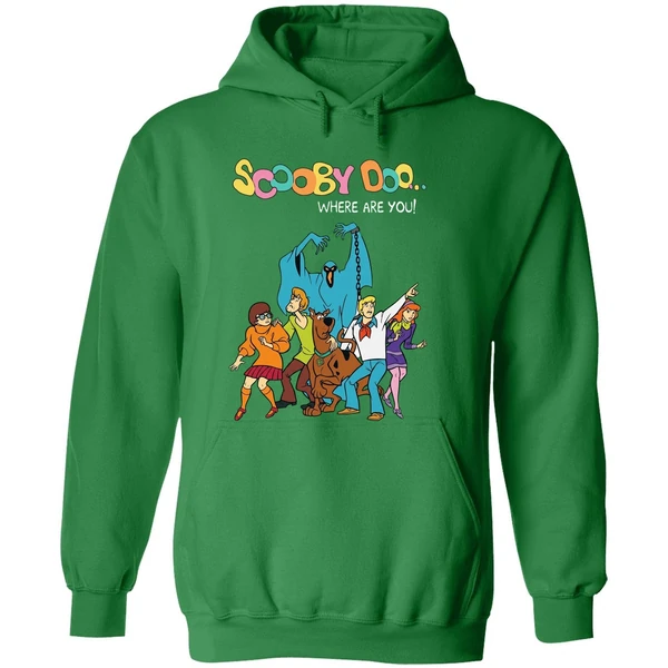 Scooby Doo Green Ghost Where Are You Hoodie - Image 2