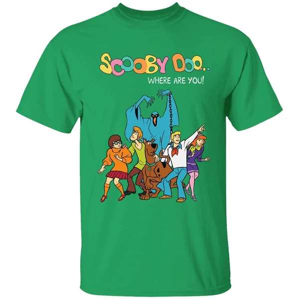 Scooby Doo Green Ghost Where Are You Shirt - Image 2