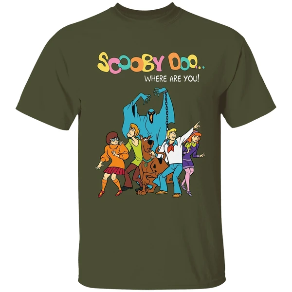 Scooby Doo Green Ghost Where Are You Shirt - Image 4