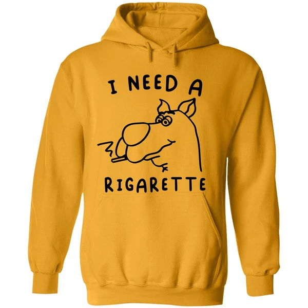 Scooby Doo I Need A Rigarette Hoodie