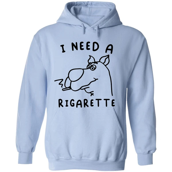 Scooby Doo I Need A Rigarette Hoodie - Image 4