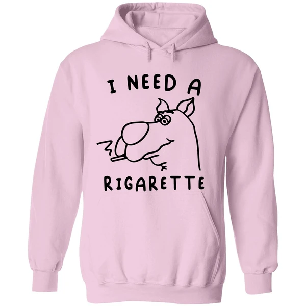 Scooby Doo I Need A Rigarette Hoodie - Image 5
