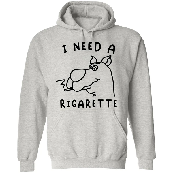 Scooby Doo I Need A Rigarette Hoodie - Image 9