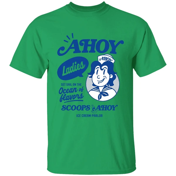 Scoops Ahoy Set Sail On The Ocean Of Flavors Stranger Things Shirt - Image 8