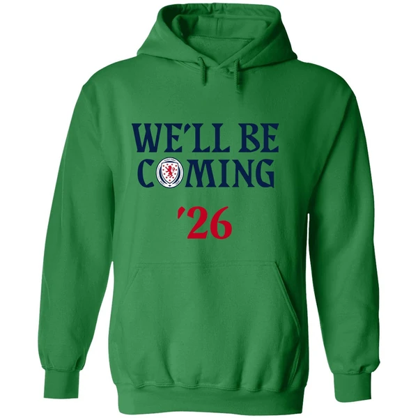 Scotland National 2026 World Cup Well Be Coming Usa Can Mex Hoodie - Image 2