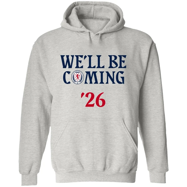 Scotland National 2026 World Cup Well Be Coming Usa Can Mex Hoodie - Image 9