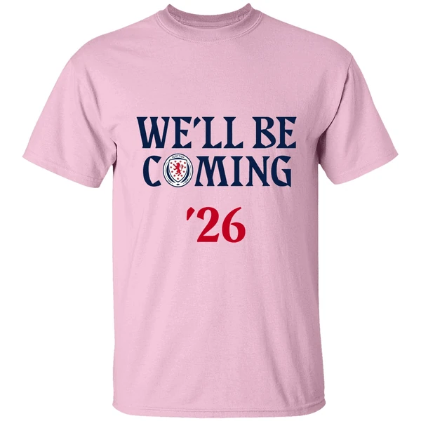 Scotland National 2026 World Cup Well Be Coming Usa Can Mex Shirt - Image 2