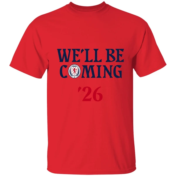 Scotland National 2026 World Cup Well Be Coming Usa Can Mex Shirt - Image 4