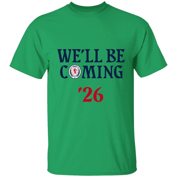 Scotland National 2026 World Cup Well Be Coming Usa Can Mex Shirt - Image 8