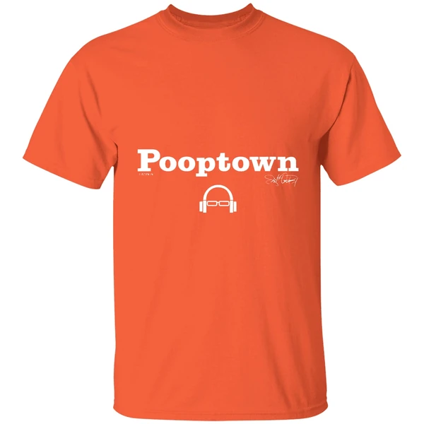 scott van pelt pooptown signature shirt orange