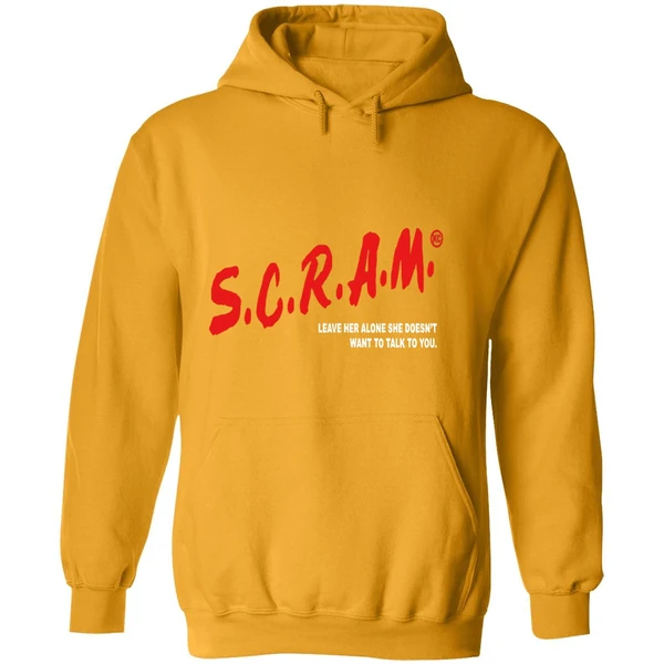 Scram Leave Her Alone She Doesnt Want To Talk To You Hoodie