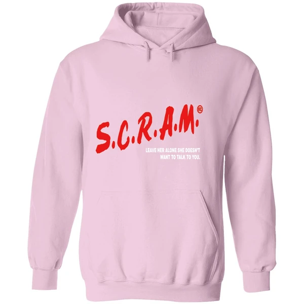 Scram Leave Her Alone She Doesnt Want To Talk To You Hoodie - Image 5
