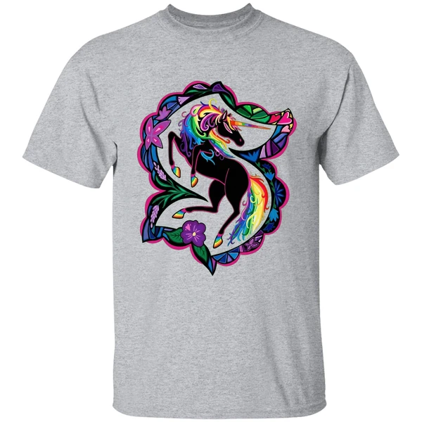 seattle kraken unicorn pride logo shirt sportgrey