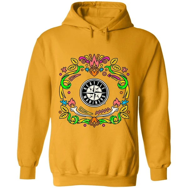 Seattle Mariners Dia De Los Muertos Hoodie