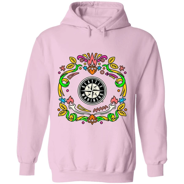 Seattle Mariners Dia De Los Muertos Hoodie - Image 5