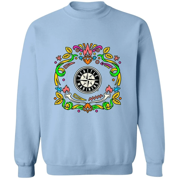 Seattle Mariners Dia De Los Muertos Sweatshirt