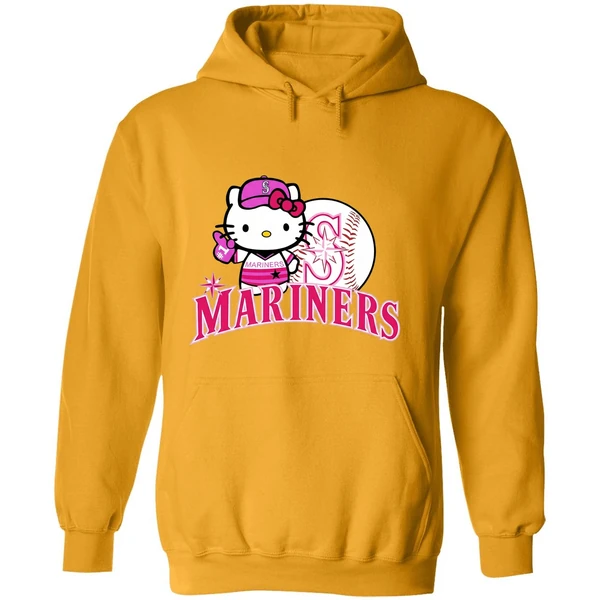 Seattle Mariners Hello Kitty 2025 Baseball Hoodie