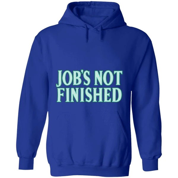 Seattle Mariners Jobs Not Finished Hoodie - Image 7