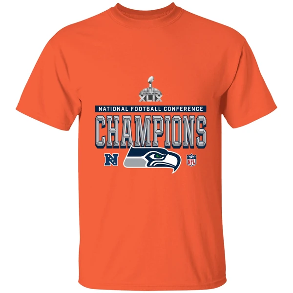 Seattle Seahawks 2025 Nfc Champions Locker Room Trophy Collection Shirt - Image 6