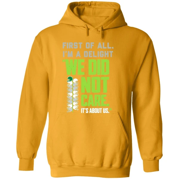 Seattle Seahawks Football We Did Not Care Its About Us Hoodie