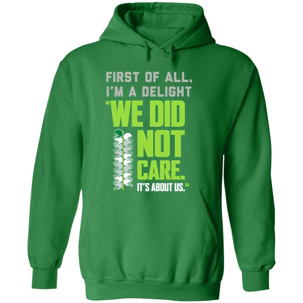 Seattle Seahawks Football We Did Not Care Its About Us Hoodie - Image 2