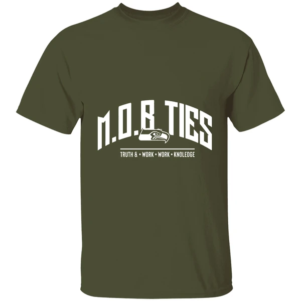 seattle seahawks mob ties leonard williams shirt militarygreen