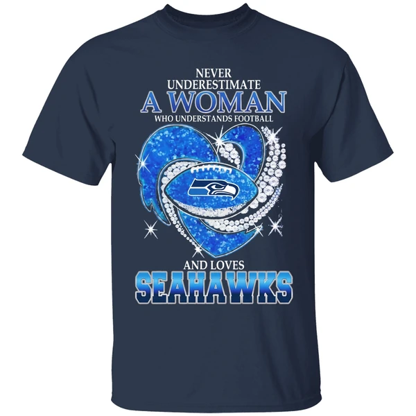 Seattle Seahawks Never Underestimate A Woman Who Understands Football And Loves Shirt - Image 5