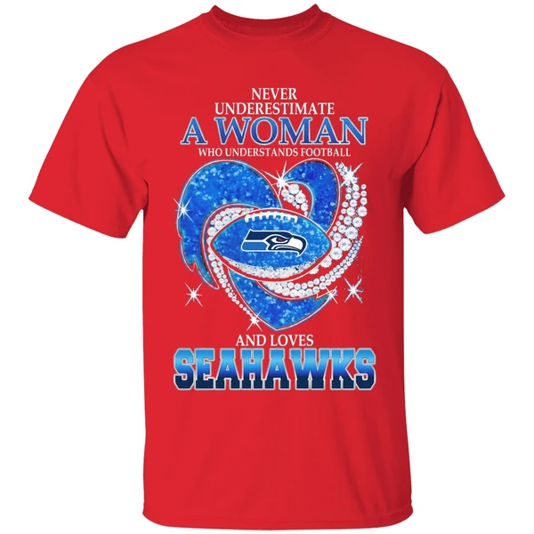 Seattle Seahawks Never Underestimate A Woman Who Understands Football And Loves Shirt - Image 7