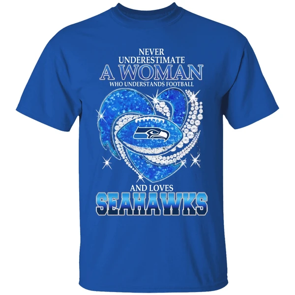 Seattle Seahawks Never Underestimate A Woman Who Understands Football And Loves Shirt - Image 8