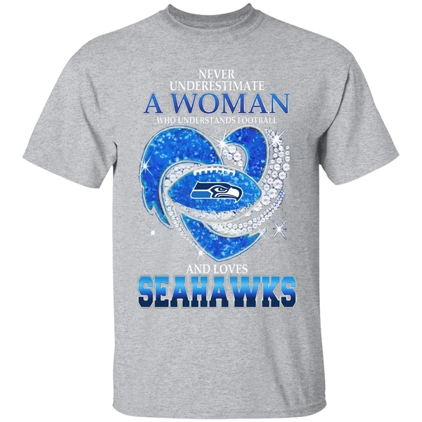 Seattle Seahawks Never Underestimate A Woman Who Understands Football And Loves Shirt - Image 9