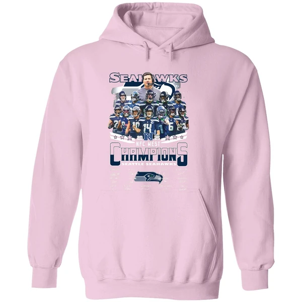 Seattle Seahawks Nfc West Champions 2025 Signature Hoodie - Image 5