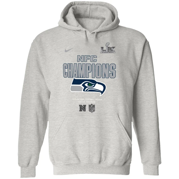 Seattle Seahawks Nike 2025 Nfc Champions Roster Hoodie - Image 9