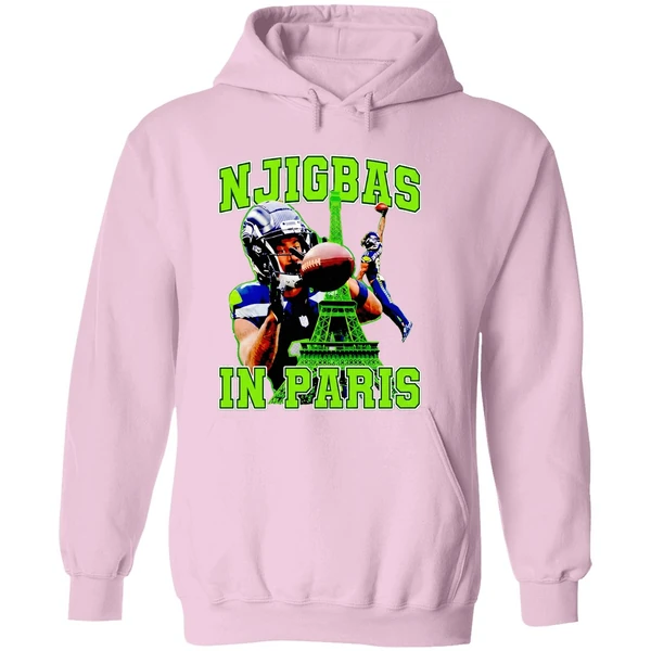 Seattle Seahawks Njigbas In Paris Hoodie - Image 5