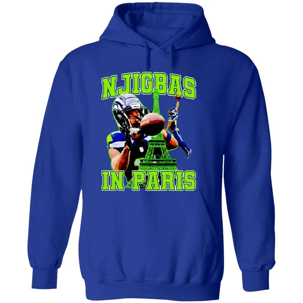 Seattle Seahawks Njigbas In Paris Hoodie - Image 7