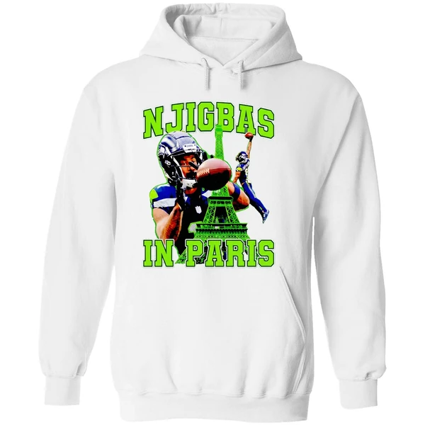 Seattle Seahawks Njigbas In Paris Hoodie - Image 8