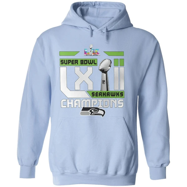 Seattle Seahawks Super Bowl 2026 Nfl Champs Football Hoodie - Image 4