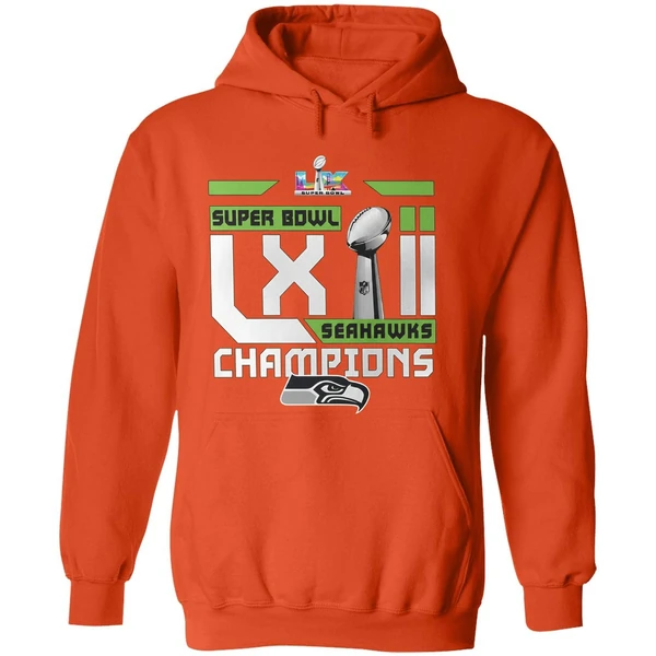 Seattle Seahawks Super Bowl 2026 Nfl Champs Football Hoodie - Image 6