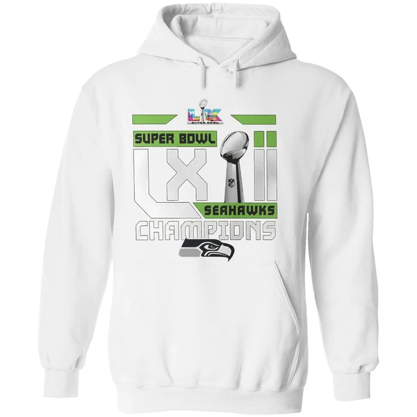 Seattle Seahawks Super Bowl 2026 Nfl Champs Football Hoodie - Image 8