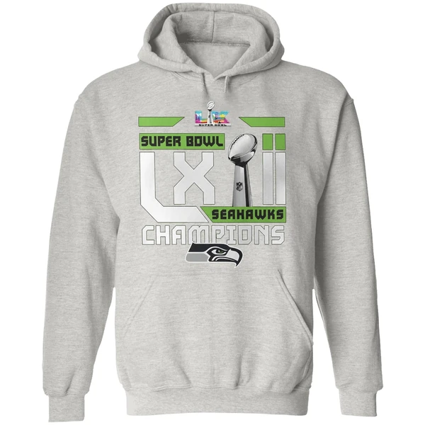 Seattle Seahawks Super Bowl 2026 Nfl Champs Football Hoodie - Image 9