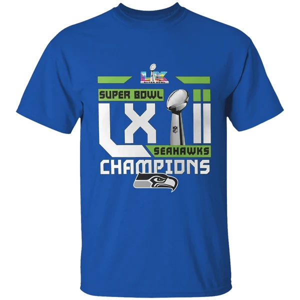Seattle Seahawks Super Bowl 2026 Nfl Champs Football Shirt - Image 8